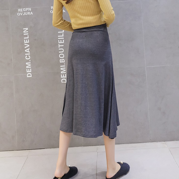 Chân váy dáng xòe nữ tính trẻ trung cho mẹ bầu | BigBuy360 - bigbuy360.vn