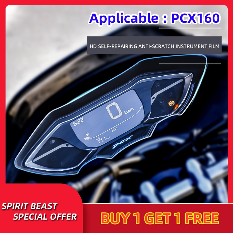 Phim TPU Dán Bảo Vệ Màn Hình Đồng Hồ Đo Tốc Độ Xe Mô Tô Honda PCX160 PCX 160 XW1B