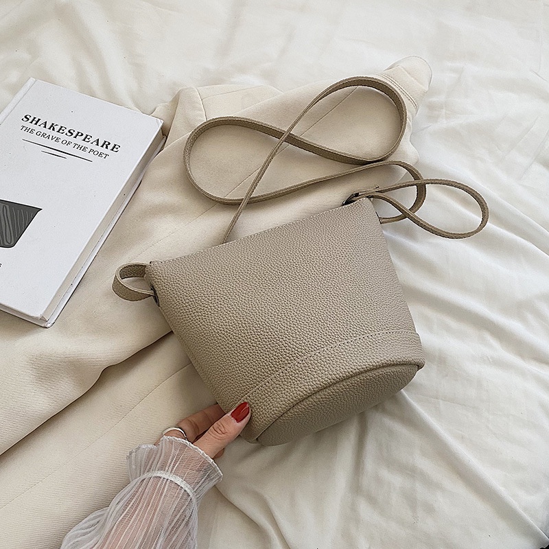 Túi đeo vai IELGY dáng xô thời trang cao cấp tùy chọn màu sắc dành cho nữ