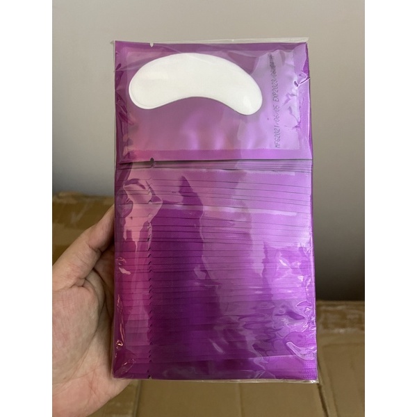 Gel pad dán mi dưới 50cái / lốc, chuyên dụng cho nối mi - Sushi nail mi