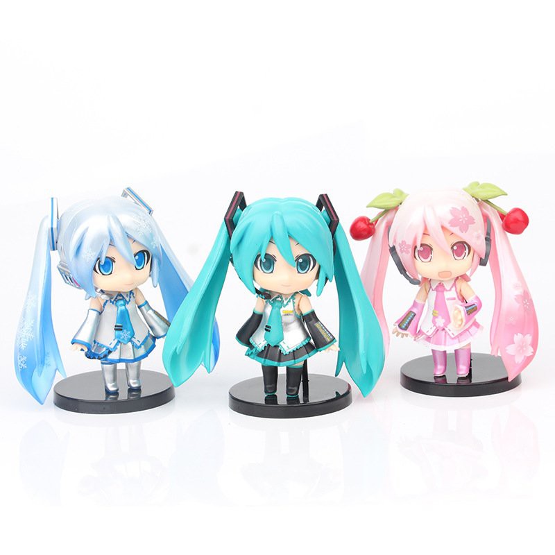 (M150) Mô hình nhân vật Statue Figure Nendoroid HATSUNE MIKU anime chibi trang trí trưng bày đẹp