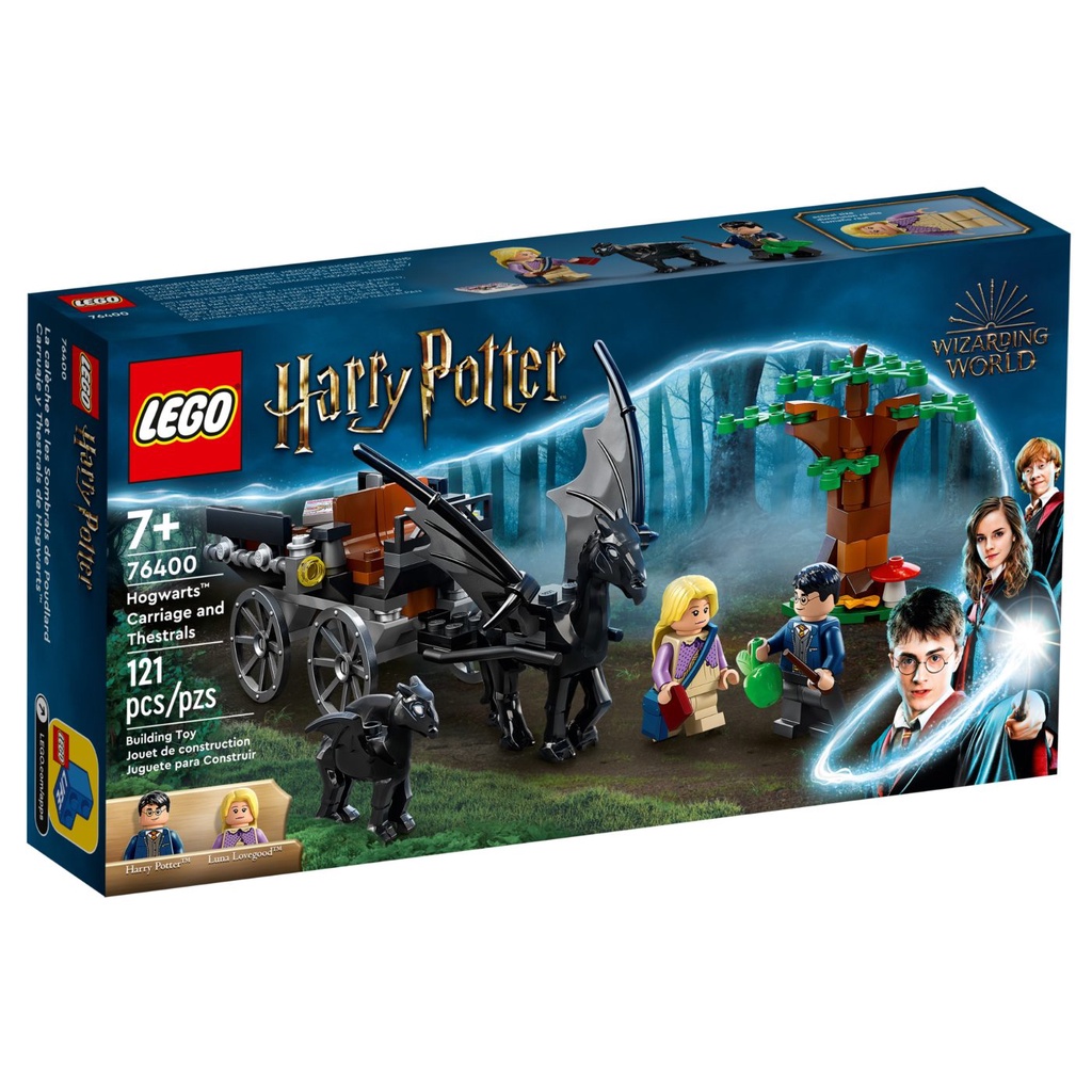 76400 LEGO Harry Potter Hogwarts Carriage and Thestrals - Xe hành lý trường học 0937brickls