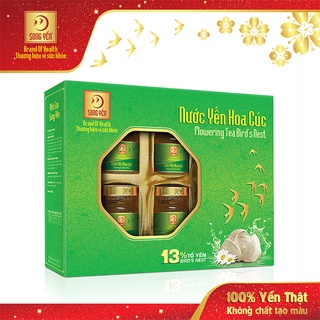 Nước Yến Hoa Cúc 13% Song Yến (Lốc 6 lọ x 70ml)