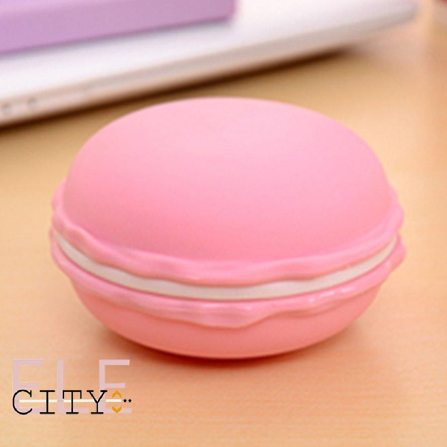 Hộp Đựng Trang Sức Hình Bánh Macaron 16 Ngăn