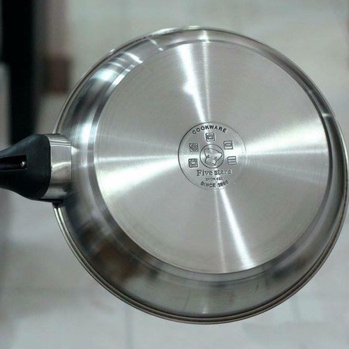 Chảo Fivestar inox chống dính sử dụng bếp từ 22CM siêu đẹp