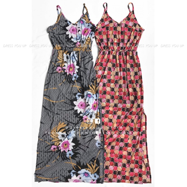 Đầm dài xẻ 2 bên F21 | BigBuy360 - bigbuy360.vn