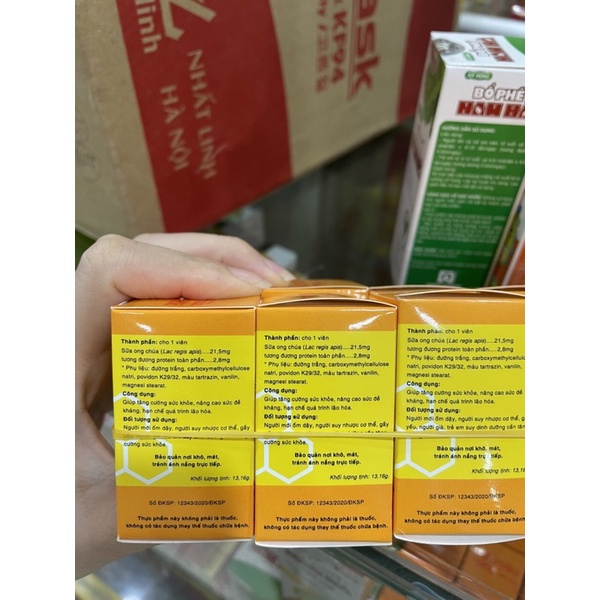 Kẹo sữa ong chúa hộp 20 viên