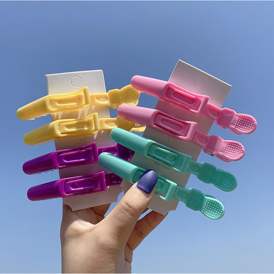 Set 2 Kẹp Tóc Dạng Mỏ Vịt Độc Đáo Thời Trang