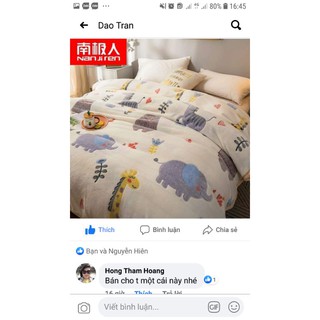 Chăn lông cừu thu đông