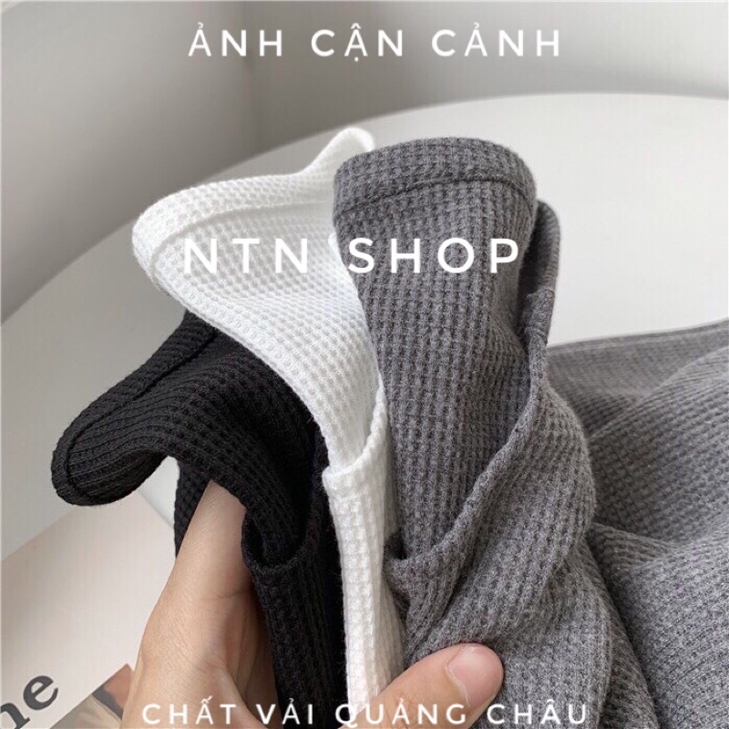 [ nhập mã NTN SHOP giảm tối đa 50k đơn 600k] Áo Unisex Tay dài Cổ V hàng Quảng Châu nam,nữ NTN shop.