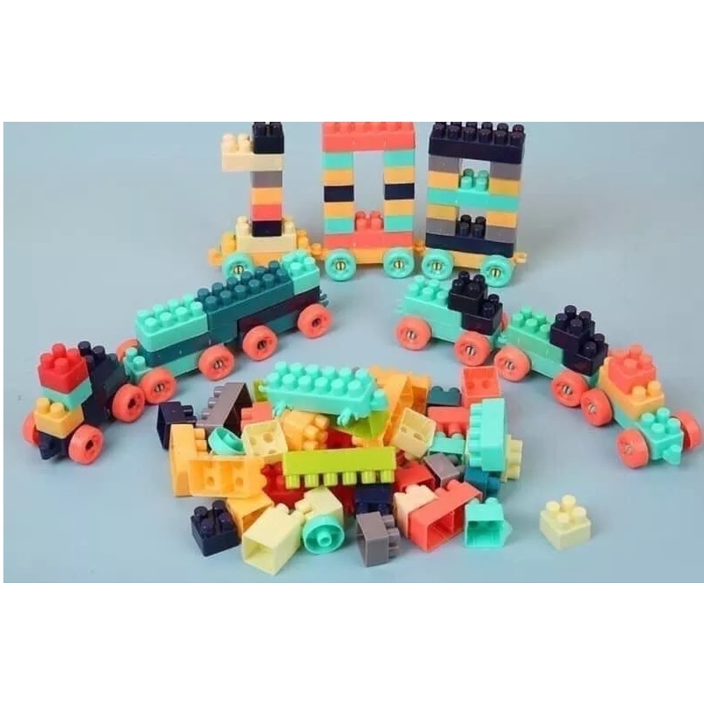 Đồ chơi xếp hình lego, bộ xếp hình lego hộp quà, dùng làm quà tặng bé vừa chơi vừa phát triển tư duy gồm 240 chi tiết