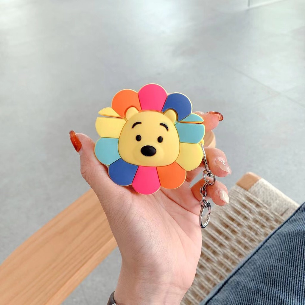 Disney Vỏ Bảo Vệ Hộp Sạc Tai Nghe Airpods 1 / 2 / Pro Hình Gấu Pooh / Hoa Hướng Dương Xinh Xắn | BigBuy360 - bigbuy360.vn