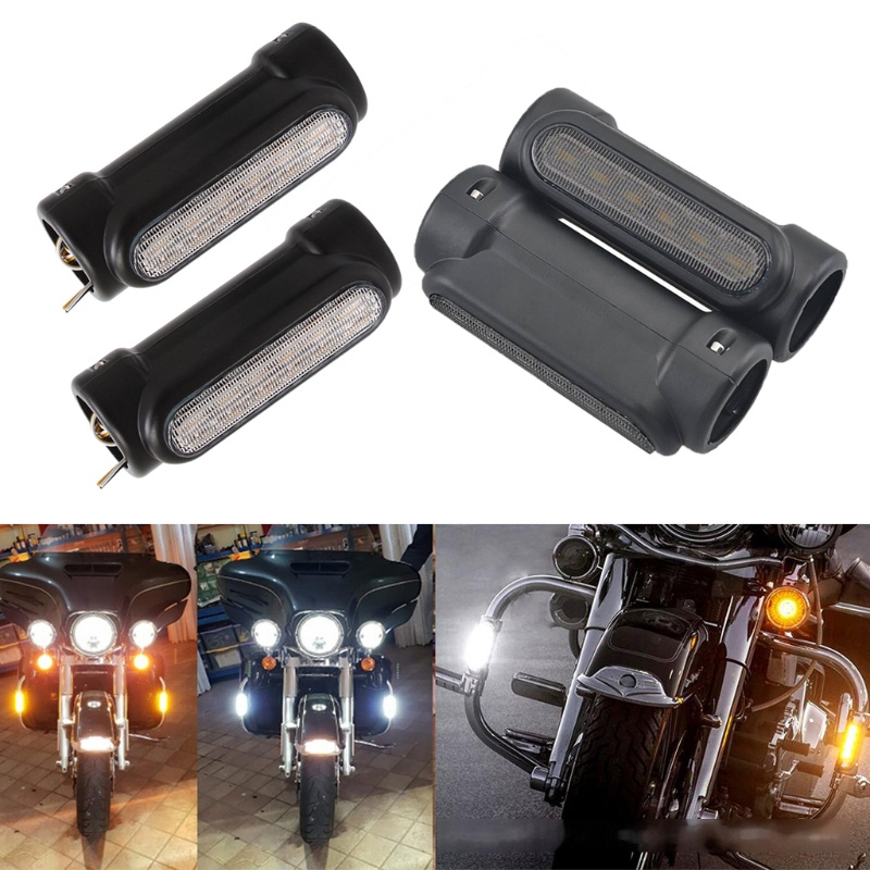 Đèn LED tín hiệu màu hổ phách bằng kim loại cho xe mô tô