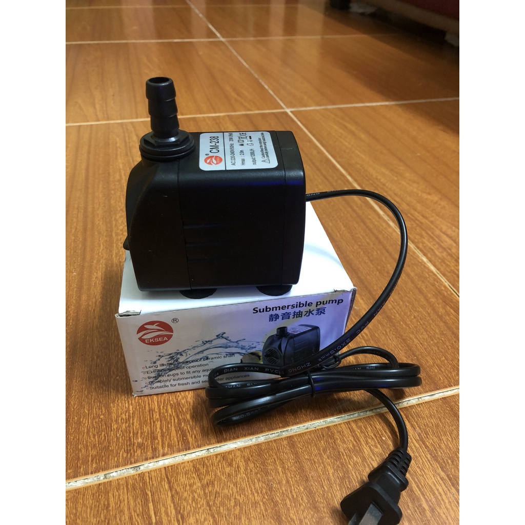 Máy bơm chìm lọc nước bể cá tiểu cảnh 25w-1200l/h và 45w-2500l/h, máy bơm kích thước nhỏ công suất cao