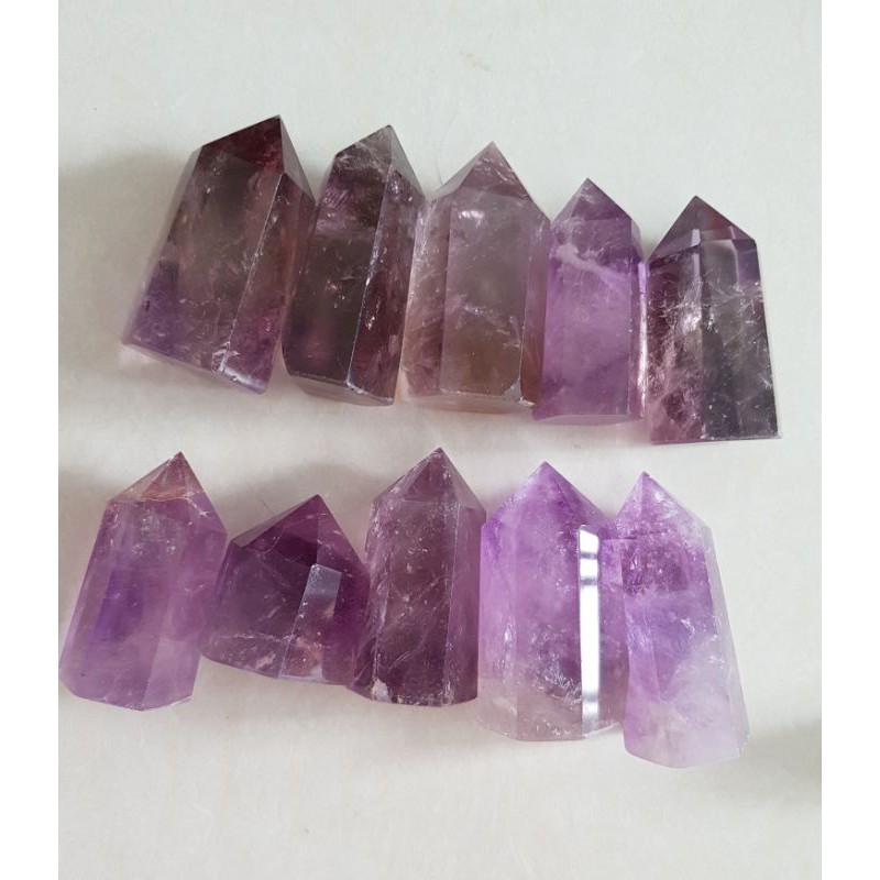 Trụ thach anh Tím dùng trong Tarot, reiki, thiền định | BigBuy360 - bigbuy360.vn