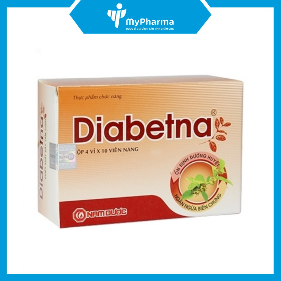 Viên tiểu đường DIABETNA [date mới nhất]
