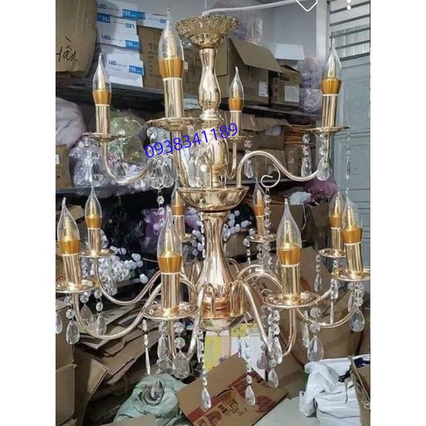 Đèn Chùm Treo Trần Pha Lê Cao Cấp