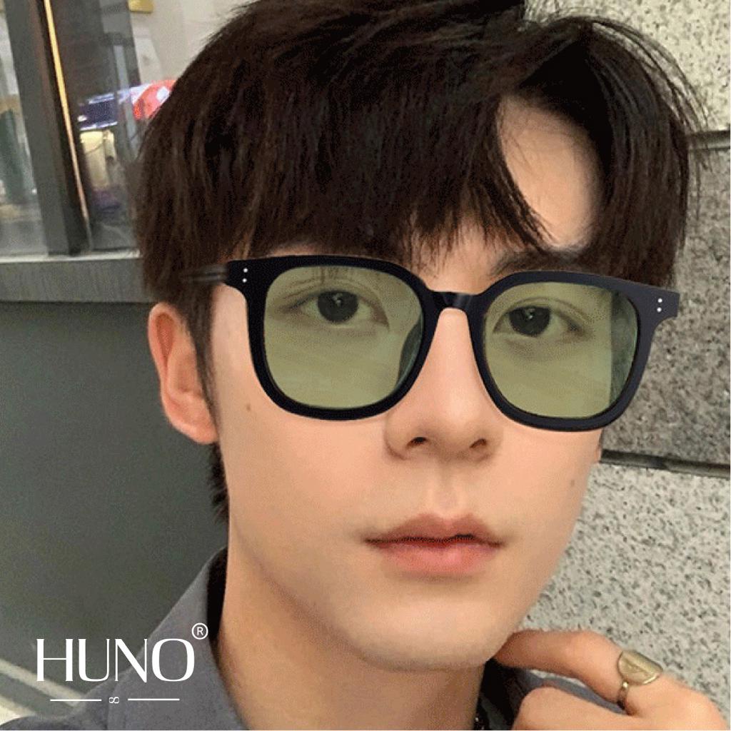 Kính râm nam nữ HUNO được thiết kế hai chấm HOT TREND 2023 với gang màu cá tính siêu đẹp - KR42