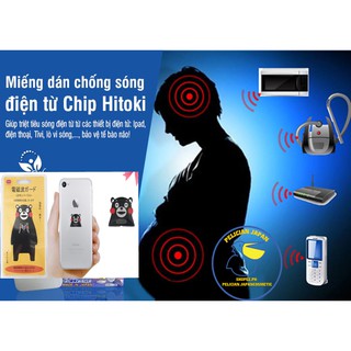 Chip HITOKI - MIẾNG CHIP DÁN TRIỆT SÓNG ĐIỆN TỪ