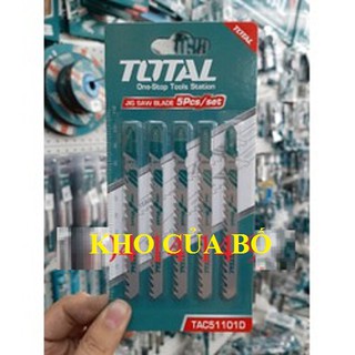 Bộ 5 lưỡi cưa lọng cưa gỗ total tac51101d