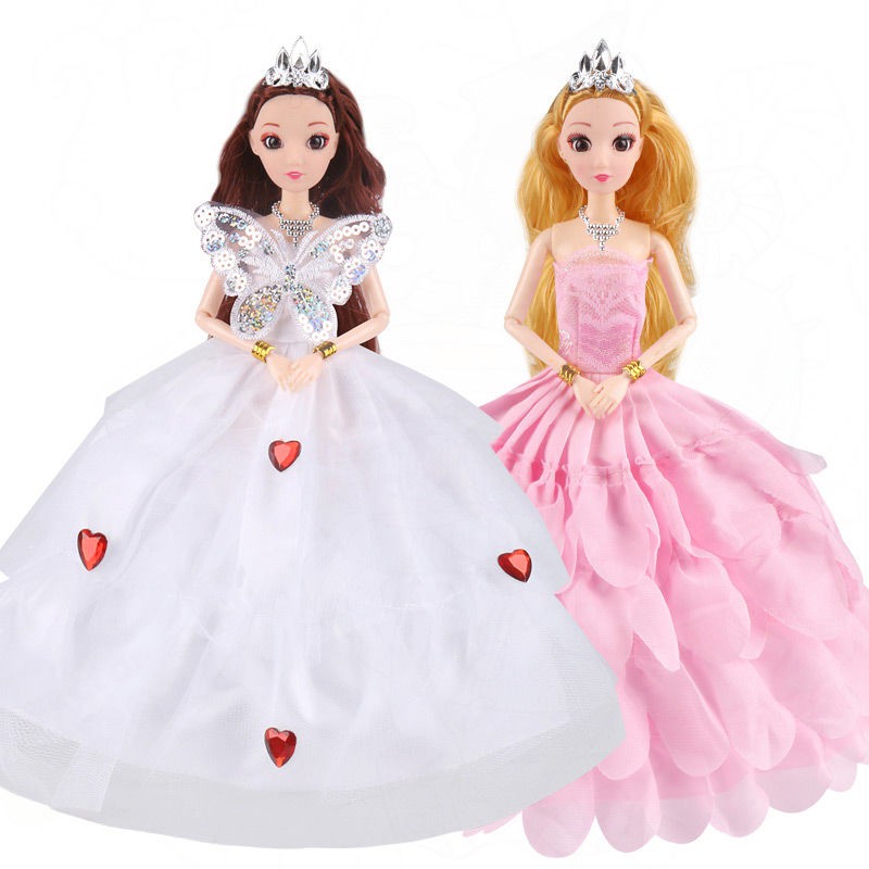 Bộ Búp Bê Barbie Lâu Đài Công Chúa Dễ Thương Xinh Xắn Cho Bé Gái