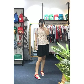 Áo Sườn Xám hoa/ trơn (suông&chít eo)