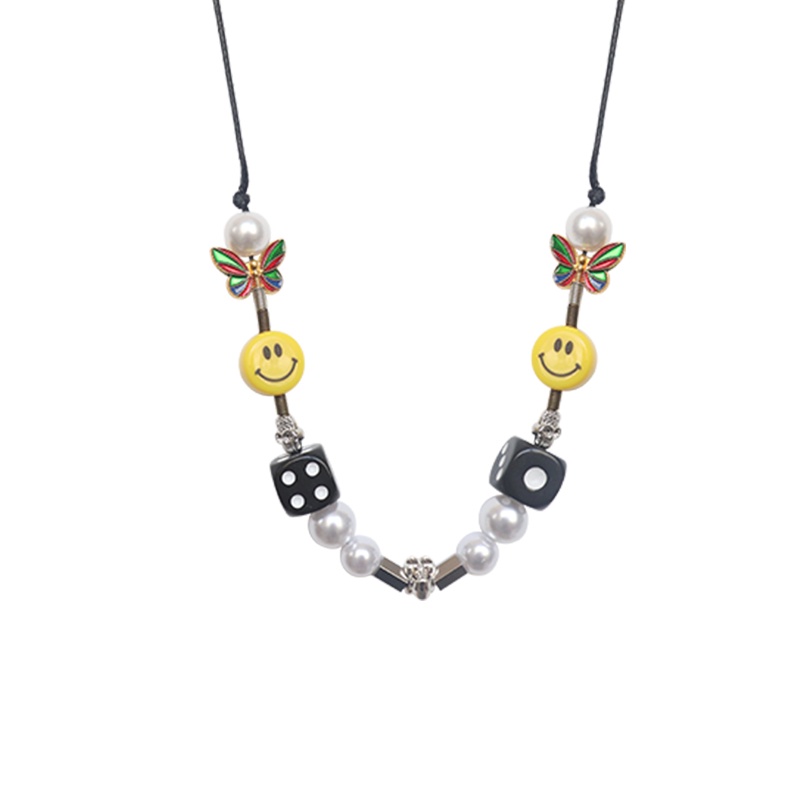 Vòng cổ phối mặt phụ kiện phong cách hip hop thời trang đường phố