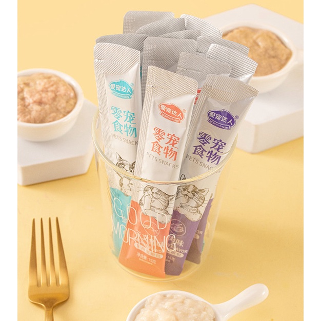 Súp thưởng cho mèo SHIZUKA - Soup thưởng thanh 15g