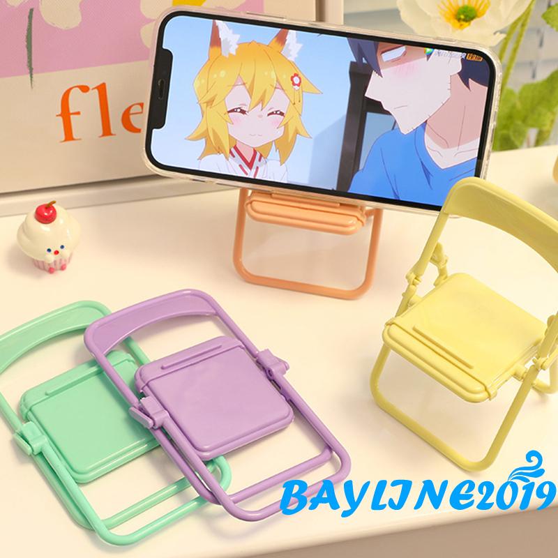 Giá đỡ điện thoại màu trơn thiết kế nhỏ gọn tiện dụng