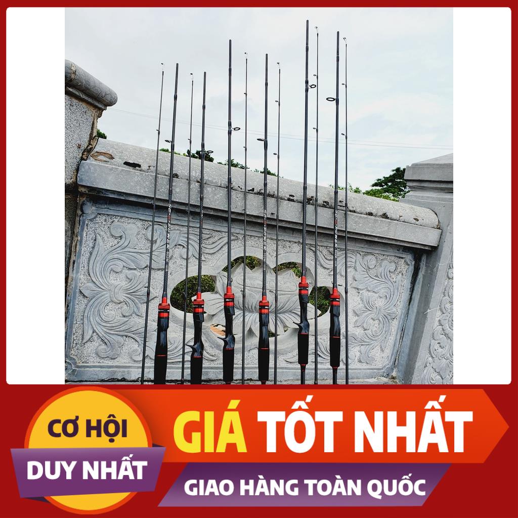 Cần câu lure máy ngang và máy đứng carbon RollFish đầu bu chống xoắn Shop Đồ câu phía bắc