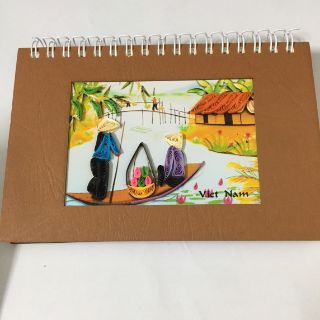 Sổ lưu niệm giấy xoắn độc đáo (16cm x 11cm)