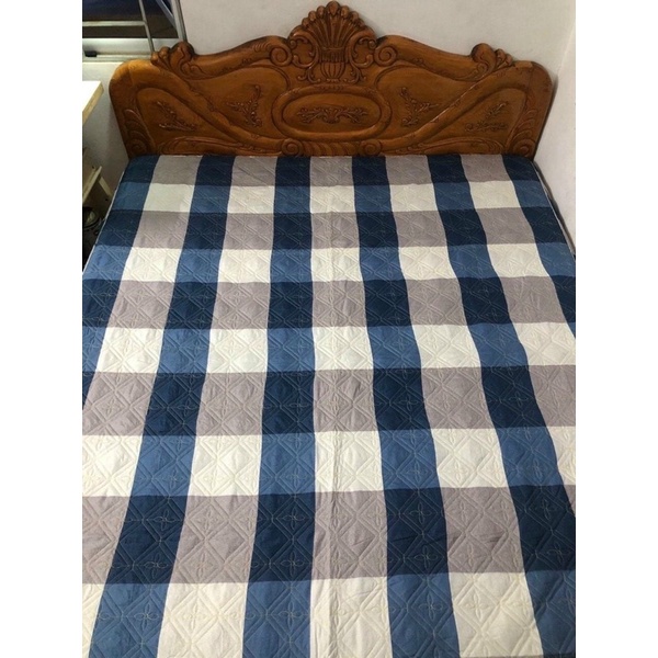 Ga giường bo chun trần bông + 2 vỏ gối nằm đủ kích thước
