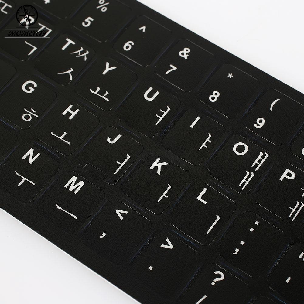 Decal dán bàn phím phong cách Hàn Quốc | BigBuy360 - bigbuy360.vn