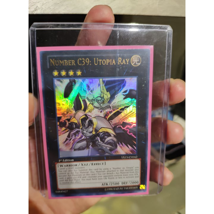 [ Dưa Hấu Yugioh ] Lá bài thẻ bài Number C39 Utopia Ray – Ultra Rare - Tặng bọc bài nhựa bảo quản