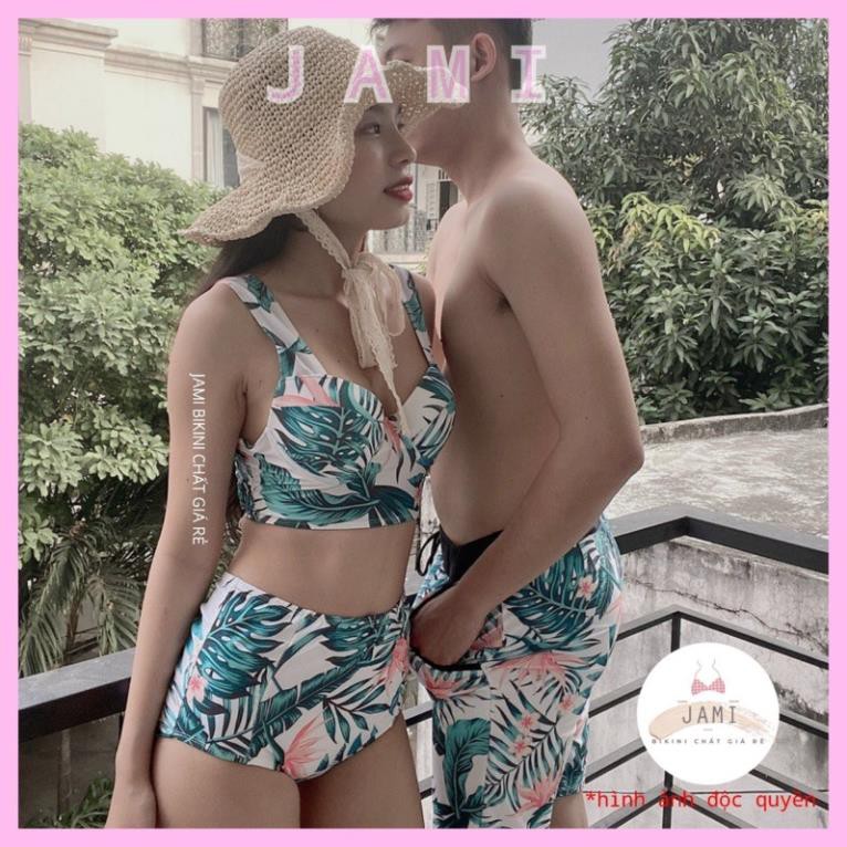 BIKINI ĐỒ BƠI NỮ quần bơi nam hoạ tiết mùa hè đi biển đồ đôi couple đi bơi Jami - cp01  ྆ ✔