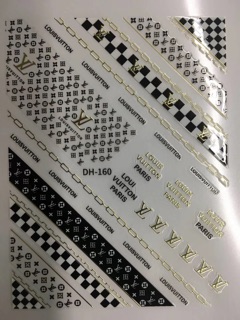 Sticker hình dán 3d thương hiệu