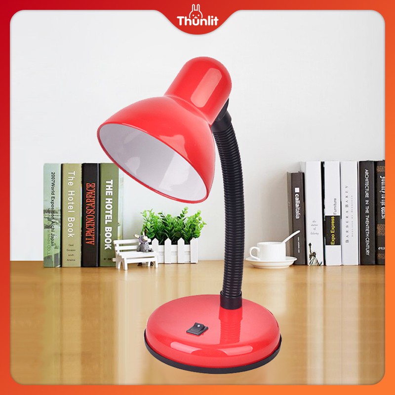 Đèn đọc Thunlit sách màu đỏ có thể điều chỉnh góc độ