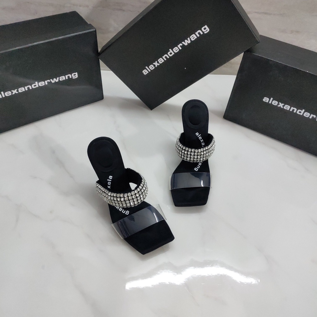 Julie Giày Cao Gót Nhựa pvc Trong Suốt Thời Trang Dành Cho Nữ