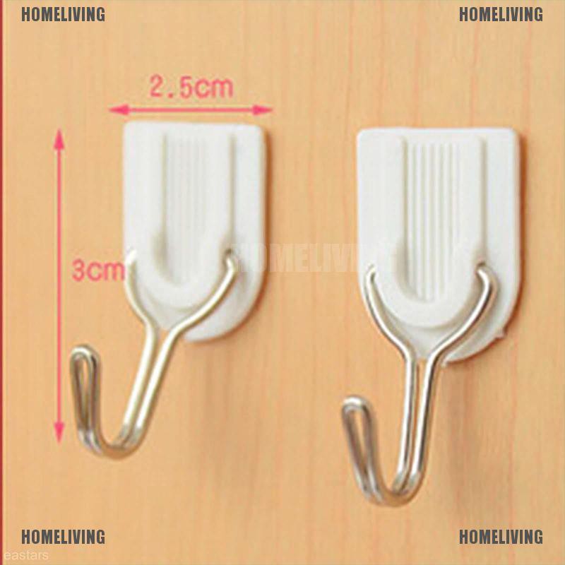 Set 6 Móc Treo Đồ Dán Tường Tiện Dụng