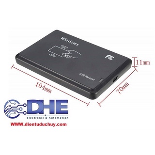Jt308 đầu đọc thẻ từ rfid proximity 125khz, kết nối usb