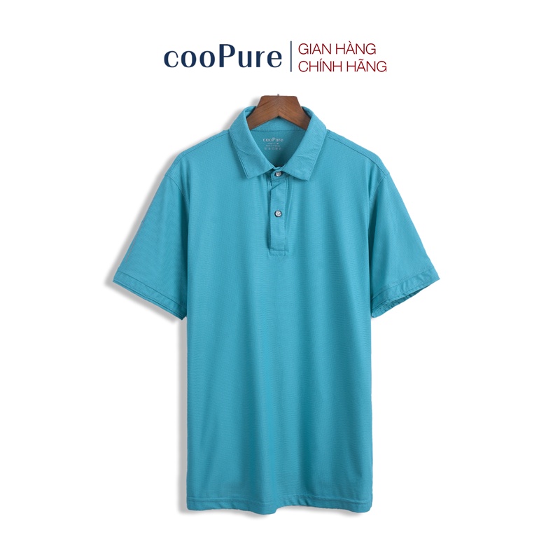 Áo thun polo nam cooPure dòng active, chất vải rayon mát mịn, thiết kế đường phản quang tinh tế NO.2773 (3 màu)