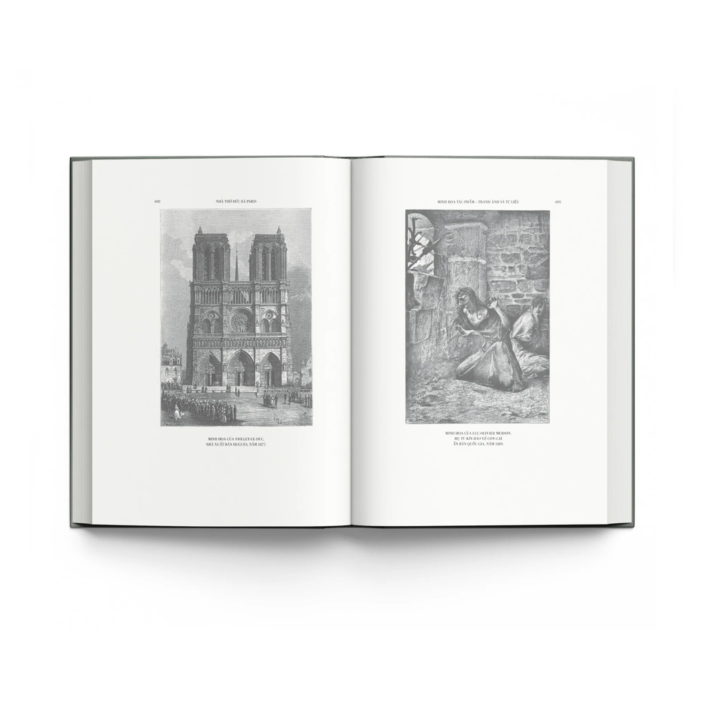 Sách - Nhà Thờ Đức Bà Paris - Bìa cứng