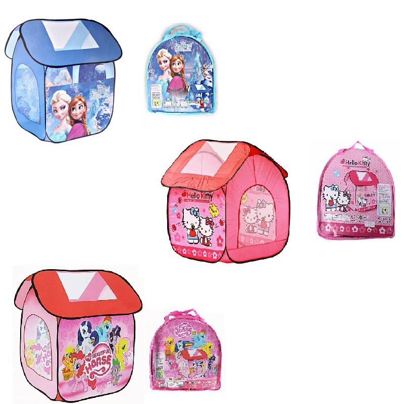 Lều Công Chúa Elsa H0231 Xinh Xắn Cho Bé Hello Kitty