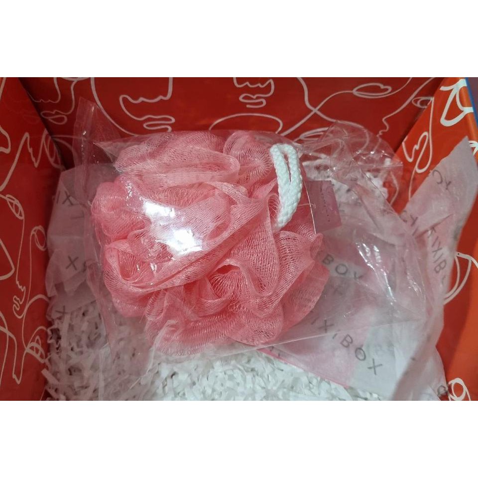 [HB Gift] Bông Tắm Lixibox màu hồng