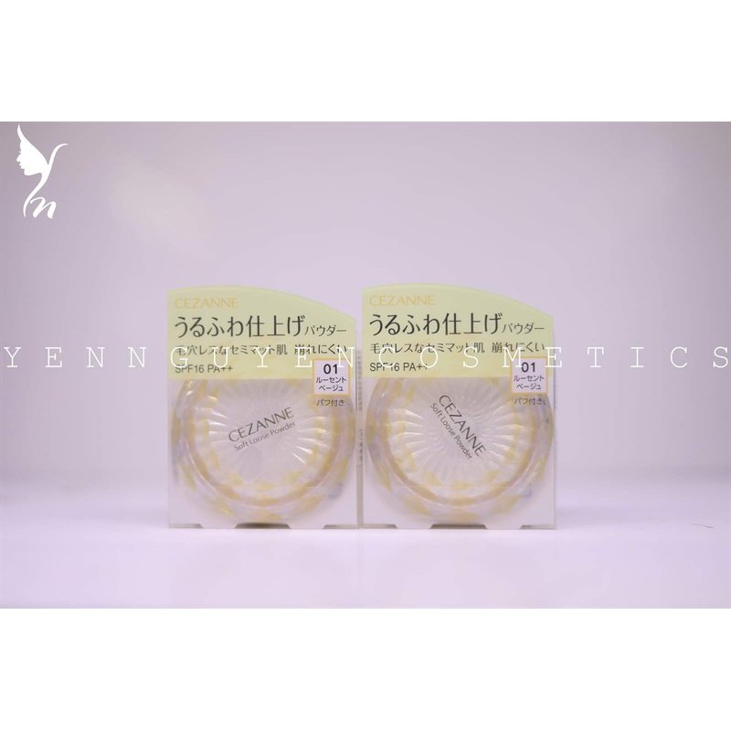 Phấn phủ bột Cezanne Soft Loose Powder 01