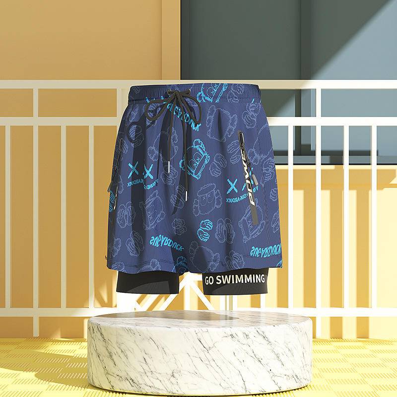 Quần Short Bơi Thoáng Khí Nhanh Khô Chống Thắt Lưng Cho Nam | BigBuy360 - bigbuy360.vn