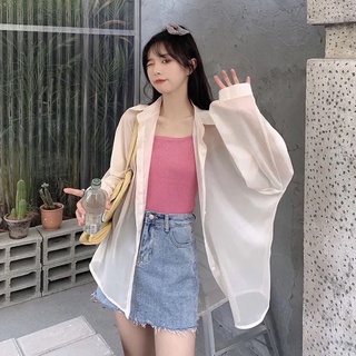 [ ORDER ] Áo khoác sơ mi mỏng