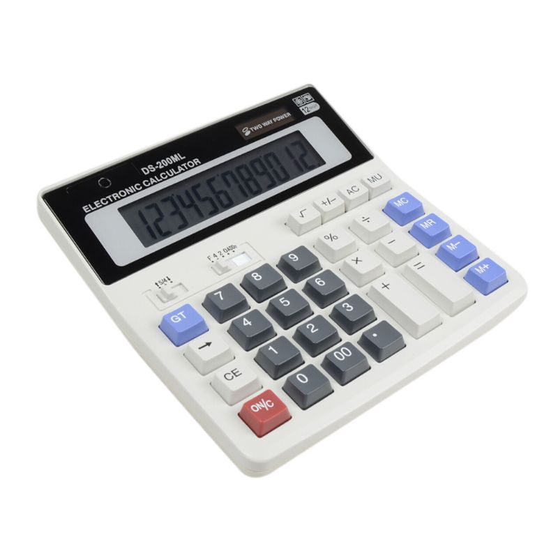 Máy Tính Bảng 12 Chữ Số Cầm Tay