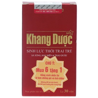 Khang Dược - Hỗ trợ bổ thận