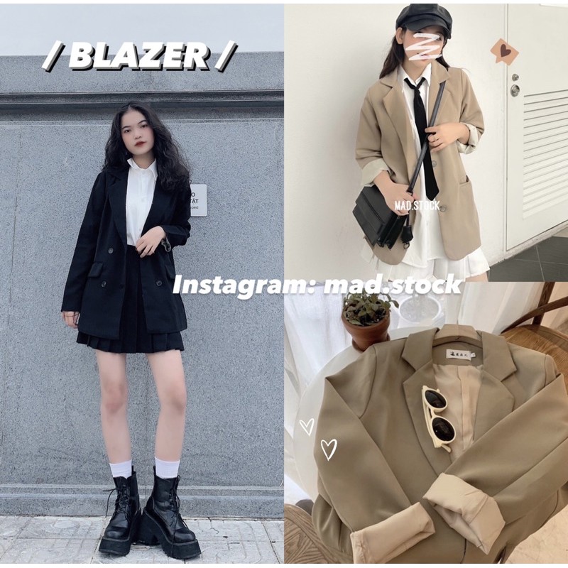 🌿 ÁO KHOÁC BLAZER 2 LỚP DỄ THƯƠNG 🌿